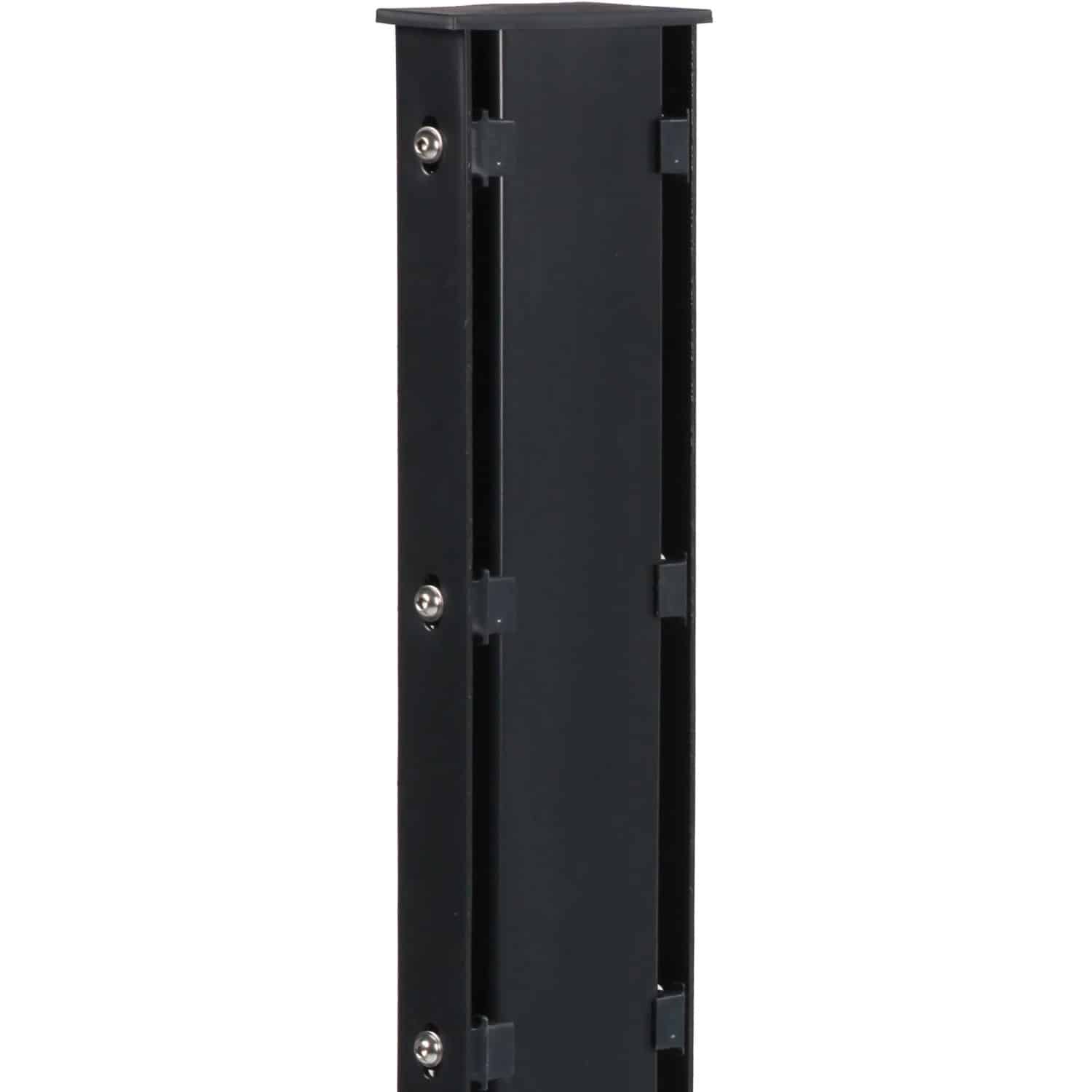 Floraworld Gabionenpfosten 120 mm x 40 mm Anthrazit 180 cm