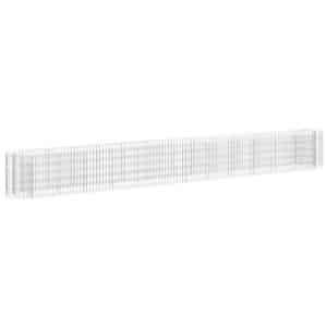 Furnicato Gabionen-hochbeet Verzinktes Eisen 470x50x50 Cm