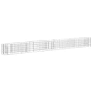 Furnicato Gabionen-hochbeet Verzinktes Eisen 540x50x50 Cm