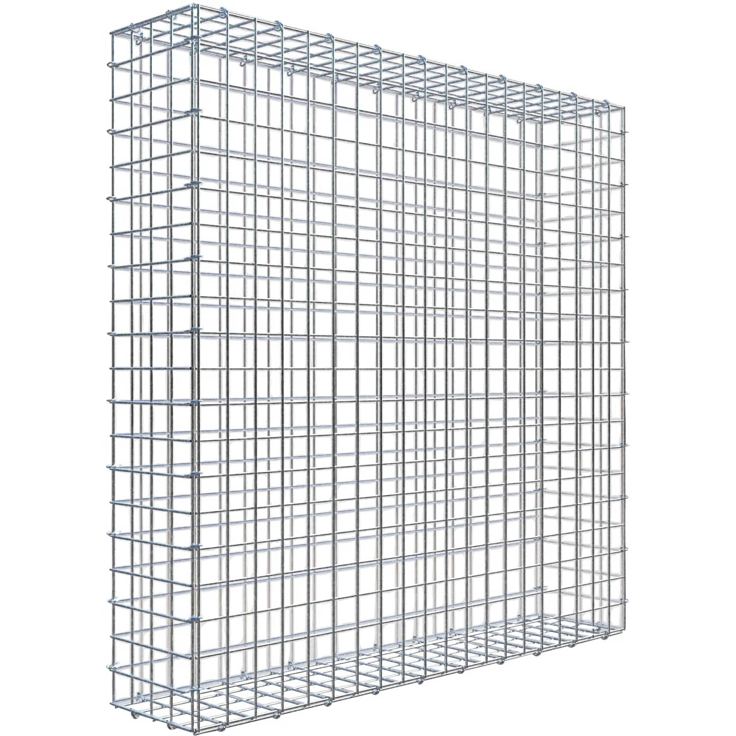 Gabiona C-Ring-Gabione 100 x 100 x 20 cm Maschenw 5 x 5 cm