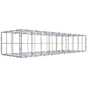 Gabiona C-Ring-Gabione 20 x 100 x 30 cm Maschenw 10 x 10 cm