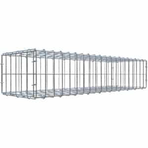 Gabiona C-Ring-Gabione 20 x 100 x 30 cm Maschenw 5 x 10 cm