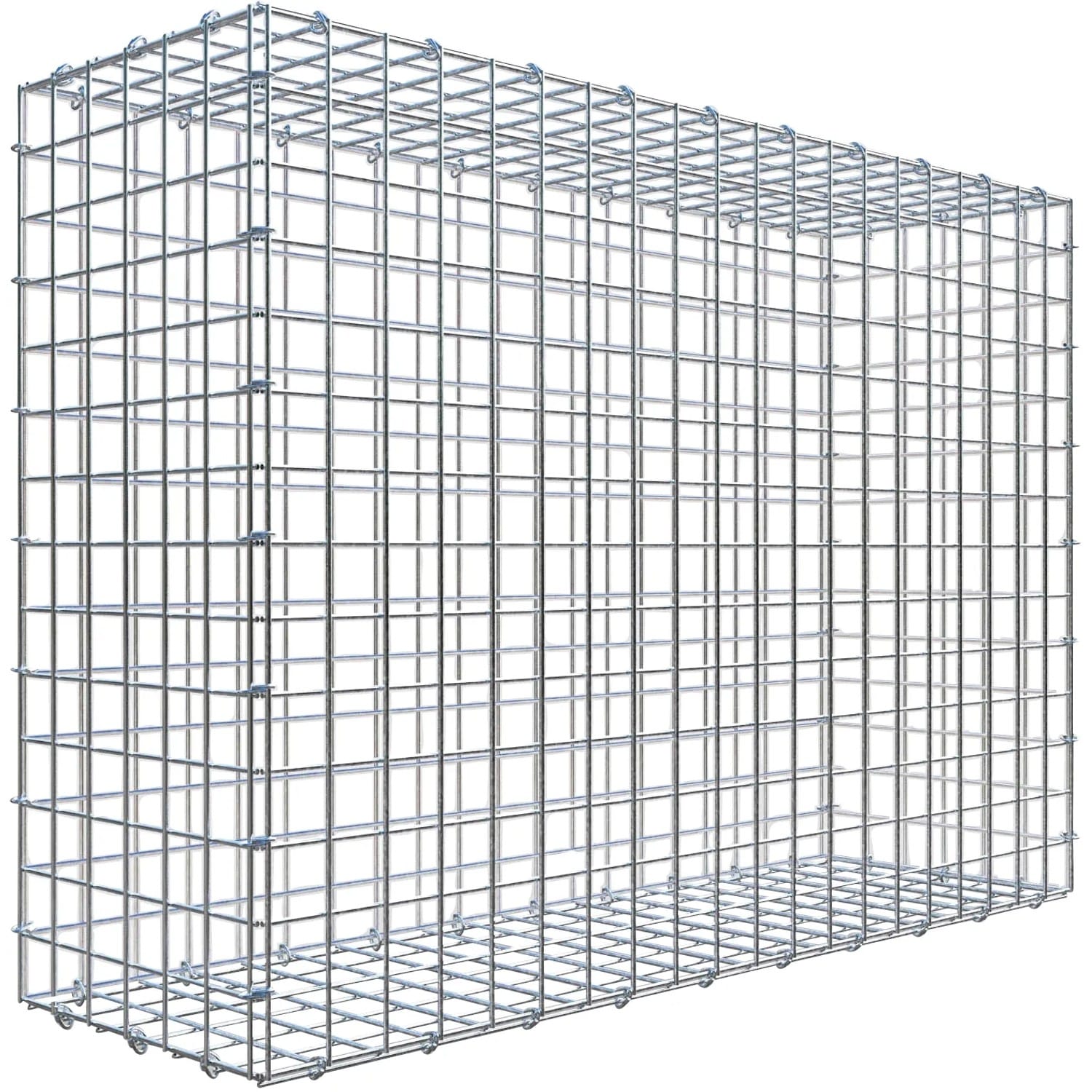 Gabiona C-Ring-Gabione 70 x 100 x 30 cm Maschenw 5 x 5 cm
