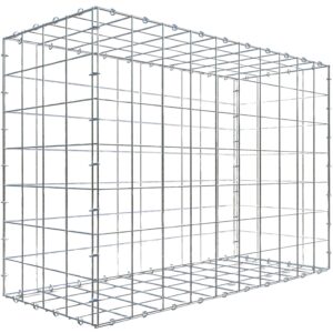 Gabiona C-Ring-Gabione 70 x 100 x 40 cm Maschenw 10 x 10 cm