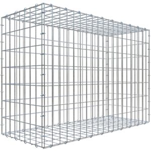 Gabiona C-Ring-Gabione 70 x 100 x 40 cm Maschenw 5 x 10 cm