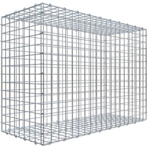 Gabiona C-Ring-Gabione 70 x 100 x 40 cm Maschenw 5 x 5 cm