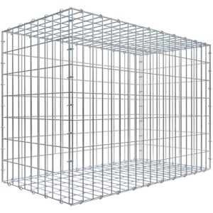 Gabiona C-Ring-Gabione 70 x 100 x 50 cm Maschenw 5 x 10 cm