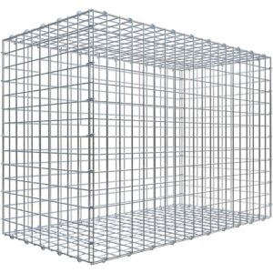 Gabiona C-Ring-Gabione 70 x 100 x 50 cm Maschenw 5 x 5 cm