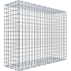 Gabiona C-Ring-Gabione 80 x 100 x 30 cm Maschenw 5 x 5 cm