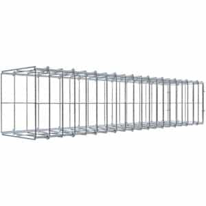 Gabiona C-Ring-Gabione-Anbaukorb Typ 2 20 x 100 x 20 cm Maschenw 5 x 10 cm