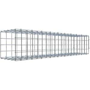 Gabiona C-Ring-Gabione-Anbaukorb Typ 2 20 x 100 x 20 cm Maschenw 5 x 5 cm