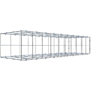 Gabiona C-Ring-Gabione-Anbaukorb Typ 2 20 x 100 x 30 cm Maschenw 10 x 10 cm