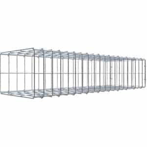 Gabiona C-Ring-Gabione-Anbaukorb Typ 2 20 x 100 x 30 cm Maschenw 5 x 10 cm