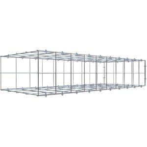 Gabiona C-Ring-Gabione-Anbaukorb Typ 2 20 x 100 x 40 cm Maschenw 10 x 10 cm