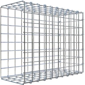 Gabiona C-Ring-Gabione-Anbaukorb Typ 2 40 x 50 x 20 cm Maschenw 5 x 5 cm
