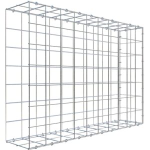 Gabiona C-Ring-Gabione-Anbaukorb Typ 2 70 x 100 x 20 cm Maschenw 10 x 10 cm