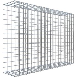 Gabiona C-Ring-Gabione-Anbaukorb Typ 2 70 x 100 x 20 cm Maschenw 5 x 5 cm