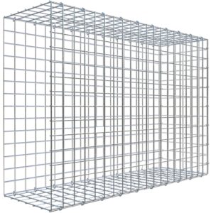 Gabiona C-Ring-Gabione-Anbaukorb Typ 2 70 x 100 x 30 cm Maschenw 5 x 5 cm