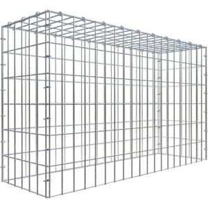 Gabiona C-Ring-Gabione-Anbaukorb Typ 3 60 x 100 x 30 cm Maschenw 5 x 10 cm
