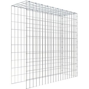 Gabiona C-Ring-Gabione-Anbaukorb Typ 4 100 x 100 x 30 cm Maschenw 5 x 10 cm