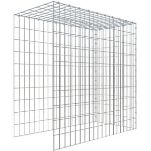 Gabiona C-Ring-Gabione-Anbaukorb Typ 4 100 x 100 x 50 cm Maschenw 5 x 10 cm