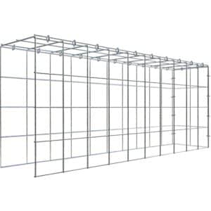 Gabiona C-Ring-Gabione-Anbaukorb Typ 4 40 x 100 x 20 cm Maschenw 10 x 10 cm