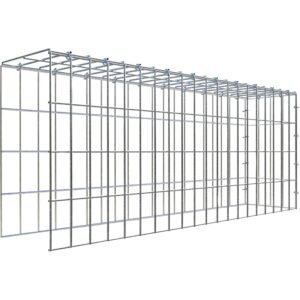 Gabiona C-Ring-Gabione-Anbaukorb Typ 4 40 x 100 x 20 cm Maschenw 5 x 10 cm
