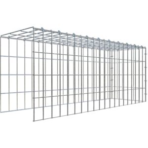 Gabiona C-Ring-Gabione-Anbaukorb Typ 4 40 x 100 x 30 cm Maschenw 5 x 10 cm