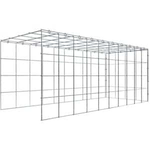 Gabiona C-Ring-Gabione-Anbaukorb Typ 4 40 x 100 x 40 cm Maschenw 10 x 10 cm