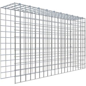 Gabiona C-Ring-Gabione-Anbaukorb Typ 4 60 x 100 x 20 cm Maschenw 5 x 5 cm
