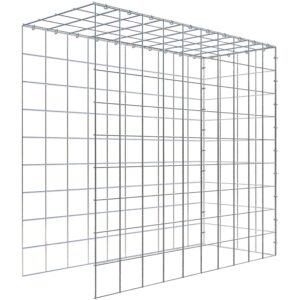 Gabiona C-Ring-Gabione-Anbaukorb Typ 4 90 x 100 x 40 cm Maschenw 10 x 10 cm