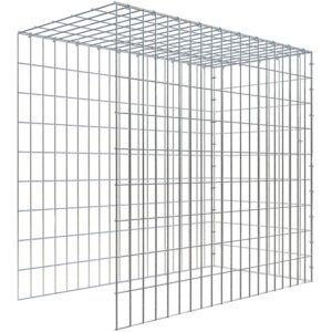 Gabiona C-Ring-Gabione-Anbaukorb Typ 4 90 x 100 x 50 cm Maschenw 5 x 10 cm