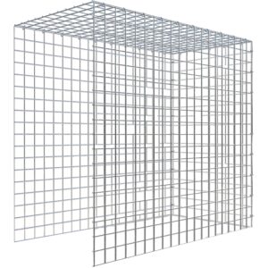 Gabiona C-Ring-Gabione-Anbaukorb Typ 4 90 x 100 x 50 cm Maschenw 5 x 5 cm