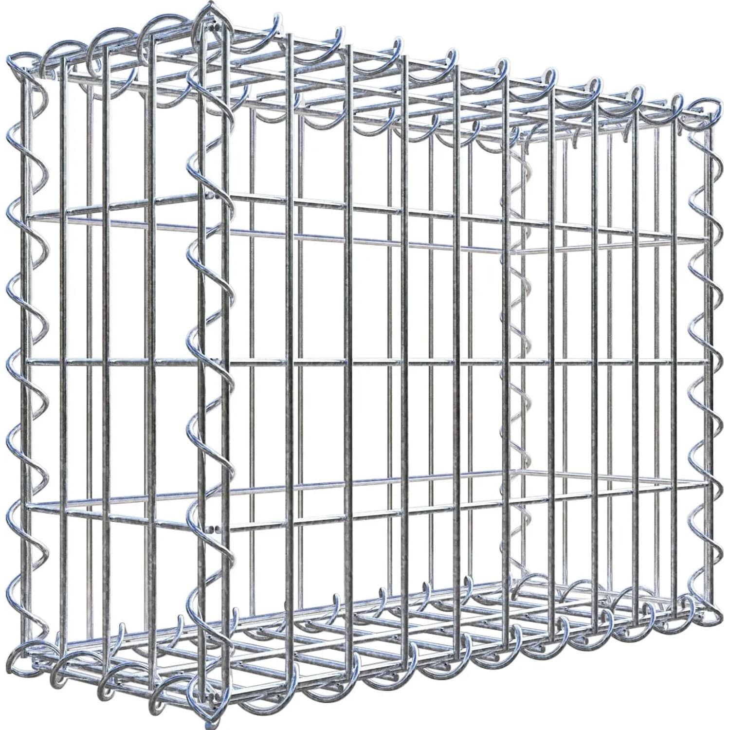 Gabiona Gabione 50 x 40 x 20 cm Maschenw 5 x 10 cm