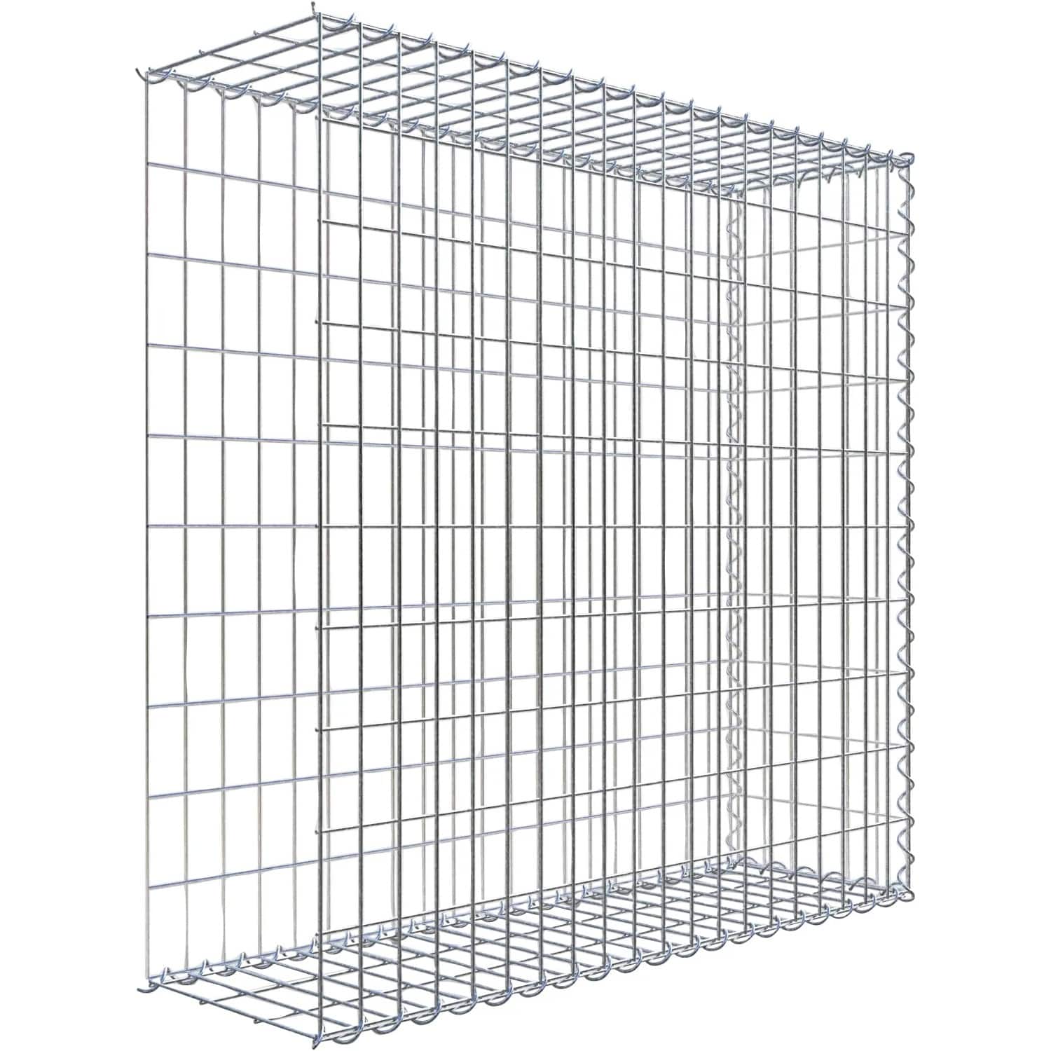 Gabiona Gabione-Anbaukorb Typ 2 100 x 100 x 30 cm Maschenw 5 x 10 cm