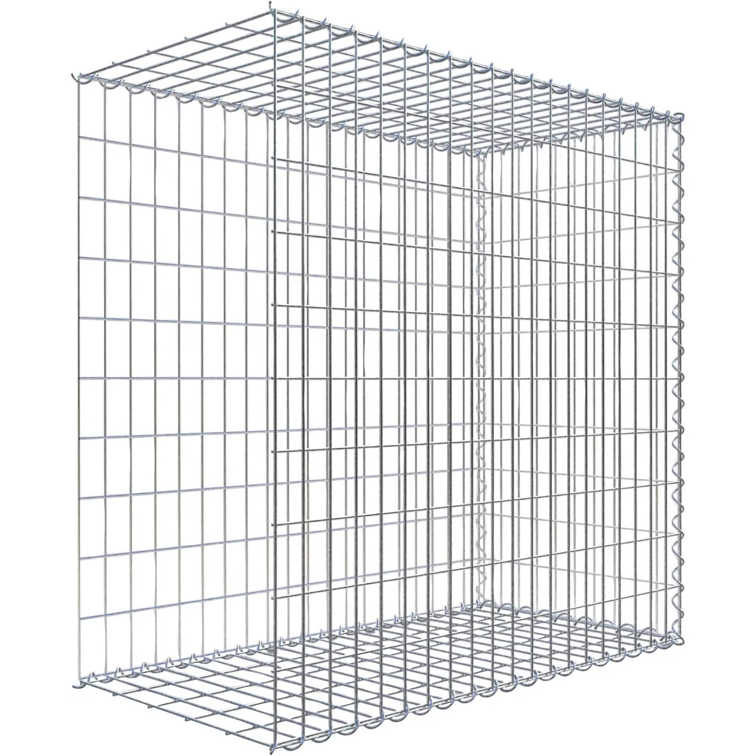 Gabiona Gabione-Anbaukorb Typ 2 100 x 100 x 50 cm Maschenw 5 x 10 cm