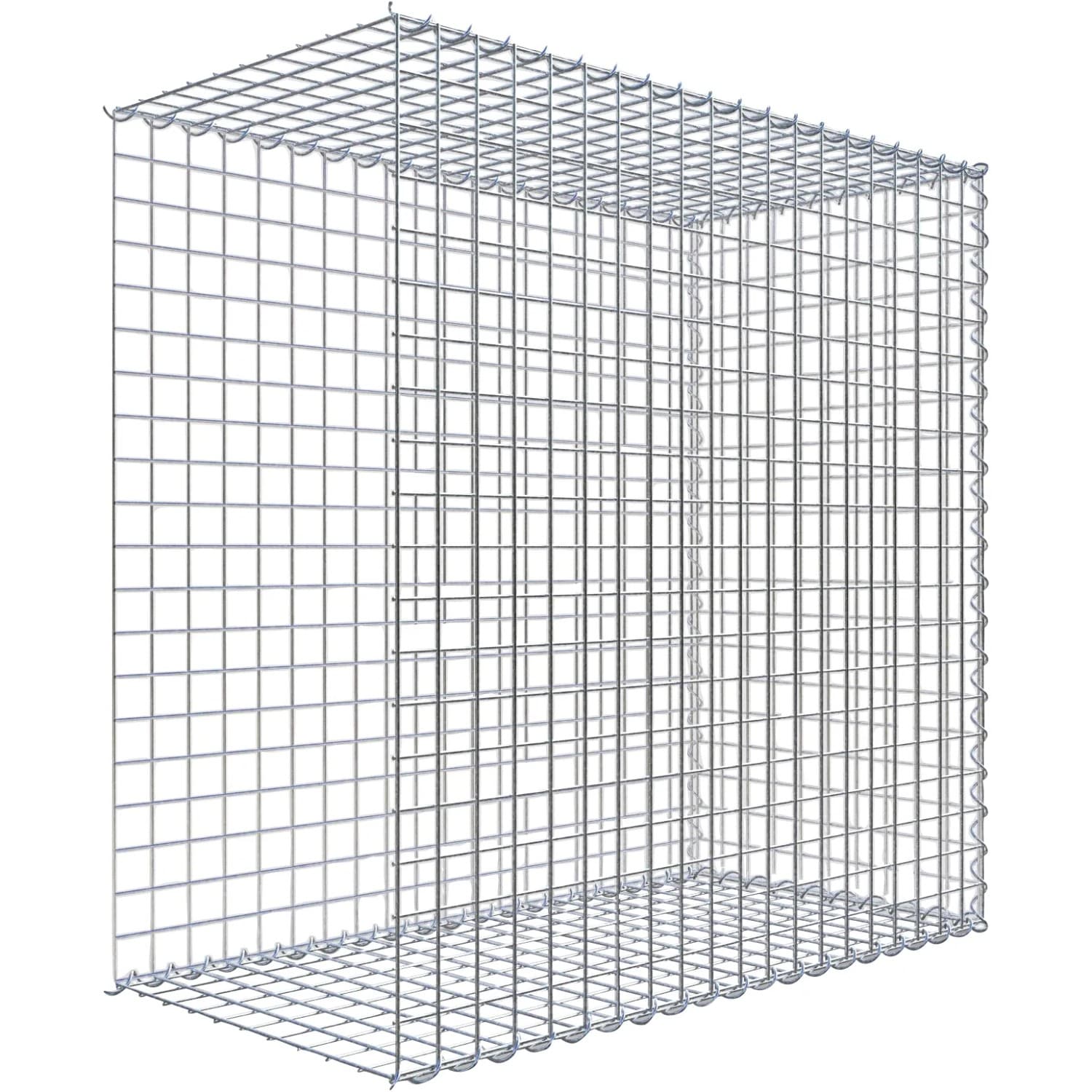 Gabiona Gabione-Anbaukorb Typ 2 100 x 100 x 50 cm Maschenw 5 x 5 cm