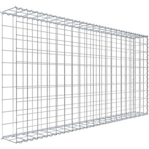 Gabiona Gabione-Anbaukorb Typ 2 100 x 200 x 20 cm Maschenw 10 x 10 cm