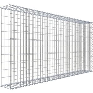 Gabiona Gabione-Anbaukorb Typ 2 100 x 200 x 20 cm Maschenw 5 x 10 cm