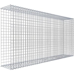 Gabiona Gabione-Anbaukorb Typ 2 100 x 200 x 30 cm Maschenw 5 x 5 cm