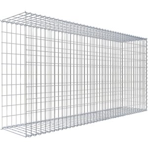 Gabiona Gabione-Anbaukorb Typ 2 100 x 200 x 40 cm Maschenw 5 x 10 cm