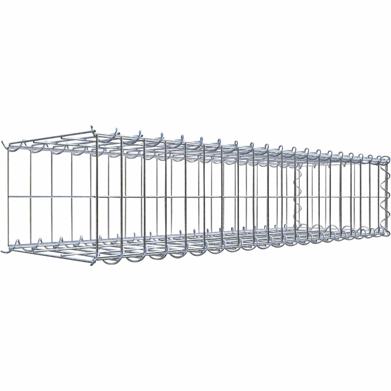 Gabiona Gabione-Anbaukorb Typ 2 20 x 100 x 30 cm Maschenw 5 x 10 cm