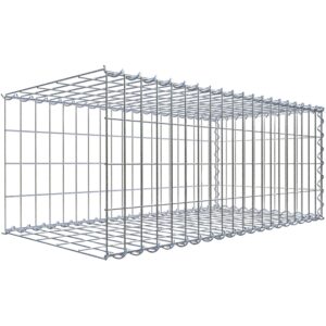 Gabiona Gabione-Anbaukorb Typ 2 40 x 100 x 50 cm Maschenw 5 x 10 cm