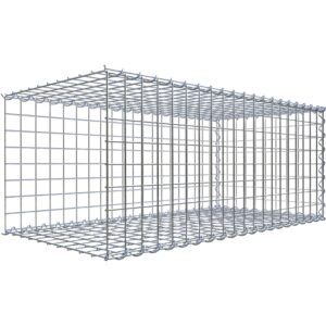 Gabiona Gabione-Anbaukorb Typ 2 40 x 100 x 50 cm Maschenw 5 x 5 cm