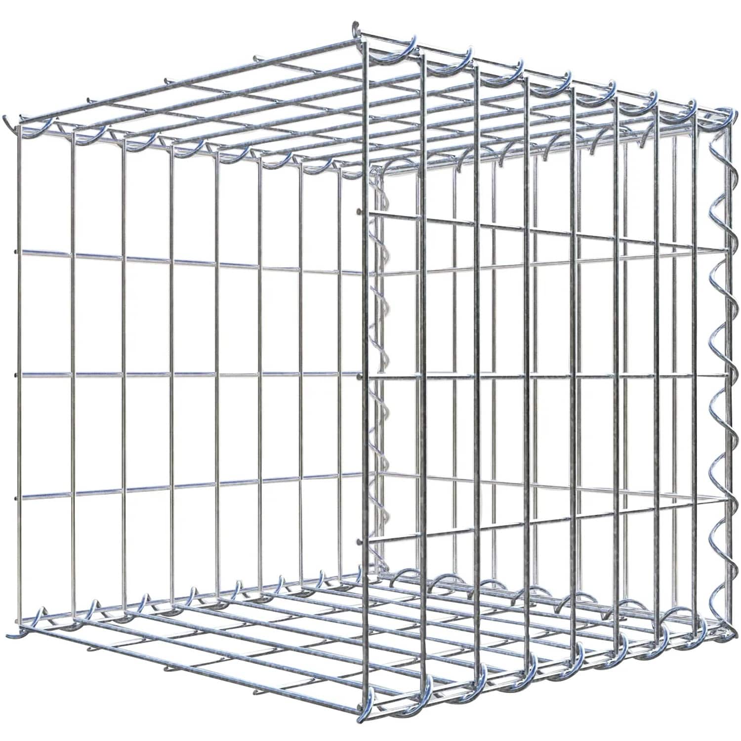 Gabiona Gabione-Anbaukorb Typ 2 40 x 40 x 40 cm Maschenw 5 x 10 cm