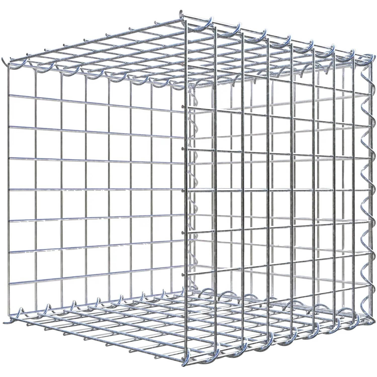 Gabiona Gabione-Anbaukorb Typ 2 40 x 40 x 40 cm Maschenw 5 x 5 cm