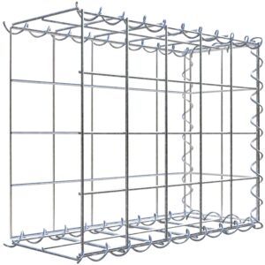 Gabiona Gabione-Anbaukorb Typ 2 40 x 50 x 20 cm Maschenw 10 x 10 cm