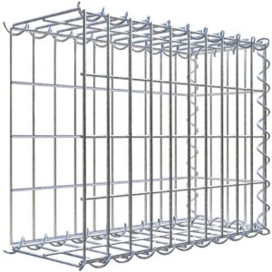 Gabiona Gabione-Anbaukorb Typ 2 40 x 50 x 20 cm Maschenw 5 x 10 cm
