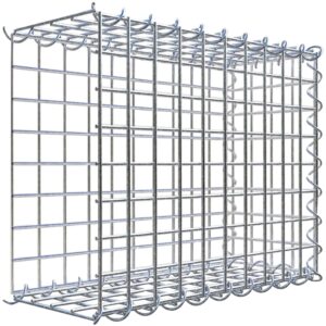 Gabiona Gabione-Anbaukorb Typ 2 40 x 50 x 20 cm Maschenw 5 x 5 cm