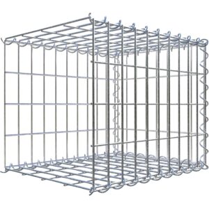 Gabiona Gabione-Anbaukorb Typ 2 40 x 50 x 40 cm Maschenw 5 x 10 cm